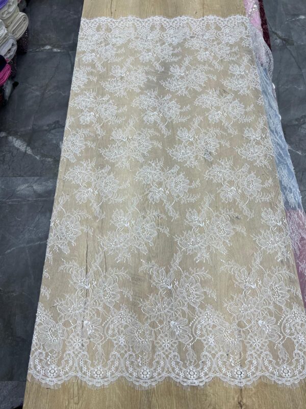 Exclusive European Luxury Chantilly Lace – Ivory (3 Meters)
FSL-CTL- FEB- 017