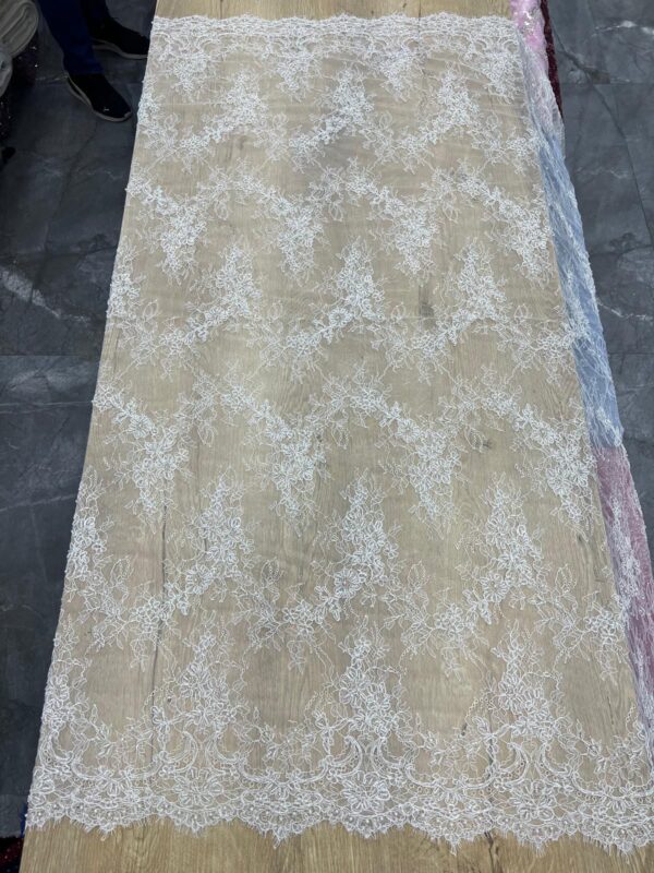 Exclusive European Luxury Chantilly Lace – Ivory (3 Meters)
FSL-CTL- FEB- 003