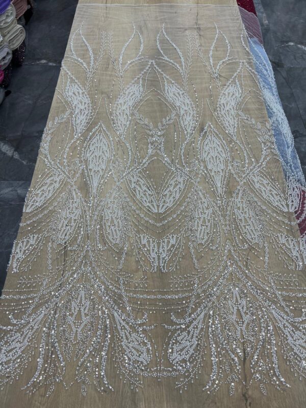 FSL-BRF- FEB- 016
Luxury European Bridal Lace – Premium Ivory Wedding Fabrics (5 Yards)