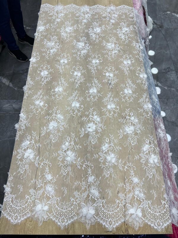 Exclusive European Luxury Chantilly Lace – Ivory (3 Meters)
FSL-CTL- FEB- 009