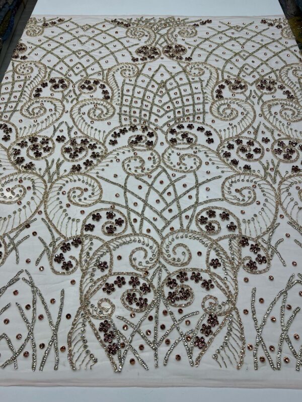 Luxury Embellished Lace Fabric –A Timeless Art FSL-LEF-FEB-032