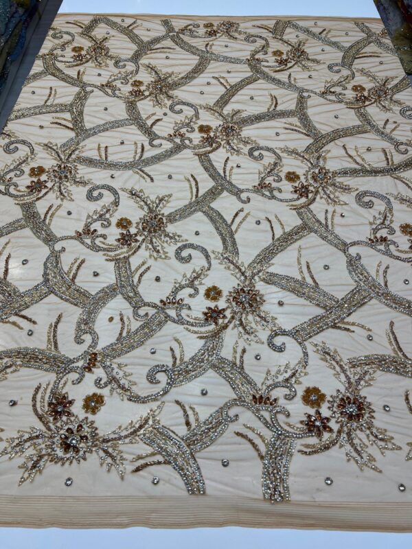 premium embroidered fabrics