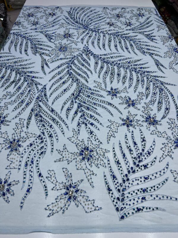 Luxury Hand-Embroidered Fabrics