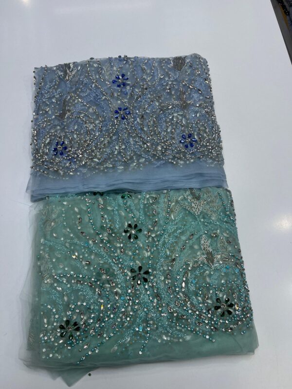 Luxury Embellished Lace Fabrics –A Touch of Luxury FSL-LEF-FEB-067 - Image 3