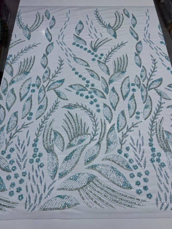 Embroidered Net Fabric 