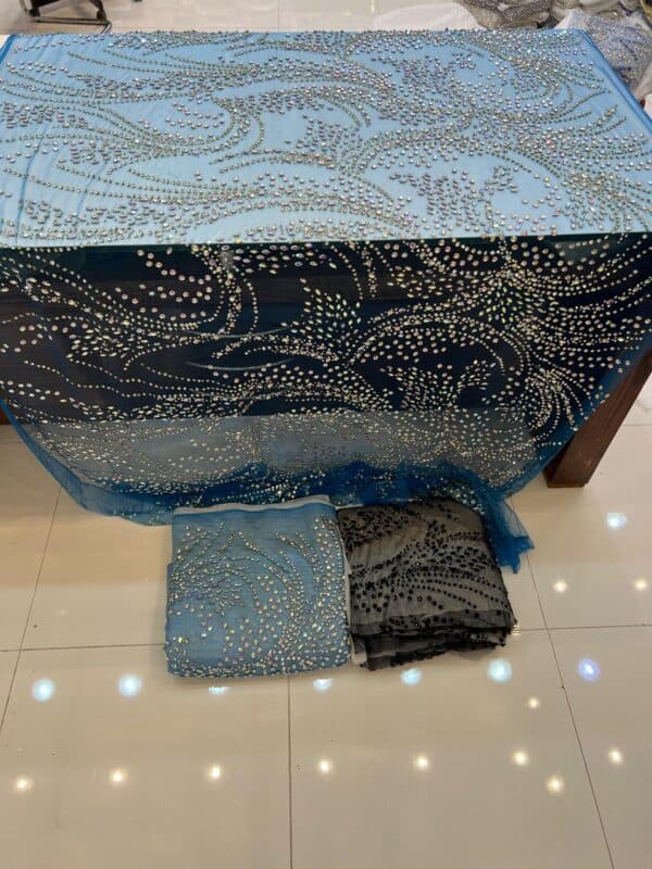 Sequin & Stone Embellished Fabrics