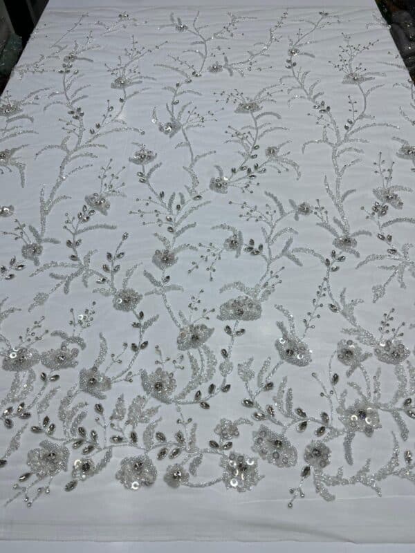 Embellished Tulle Fabrics