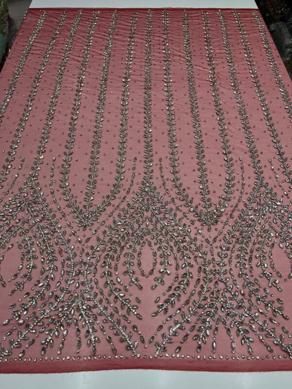 Hand-Embellished Fabric