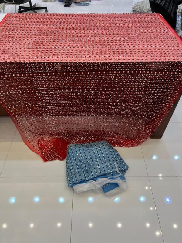 Rhinestone Fabric