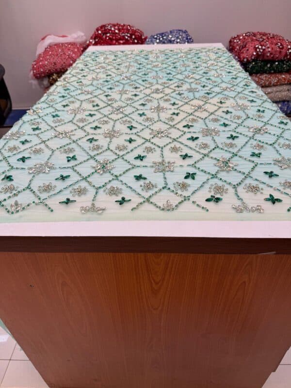 Couture Fabrics With Embellishments