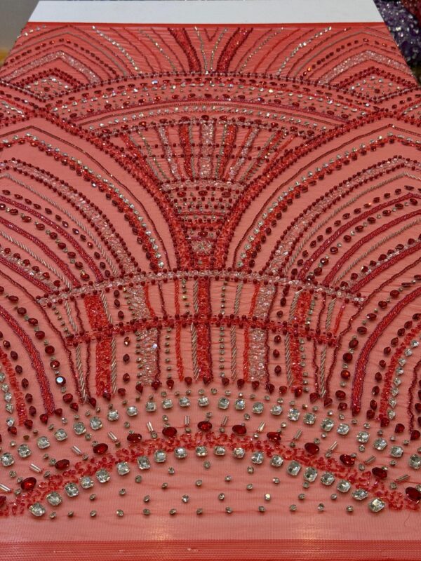 Luxury Embellished Lace Fabrics