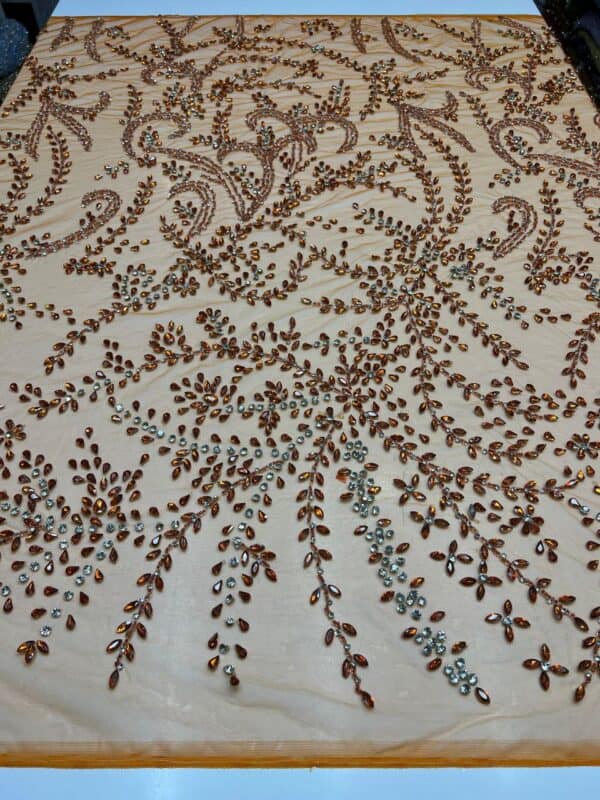 Couture Fabric With Embellishments