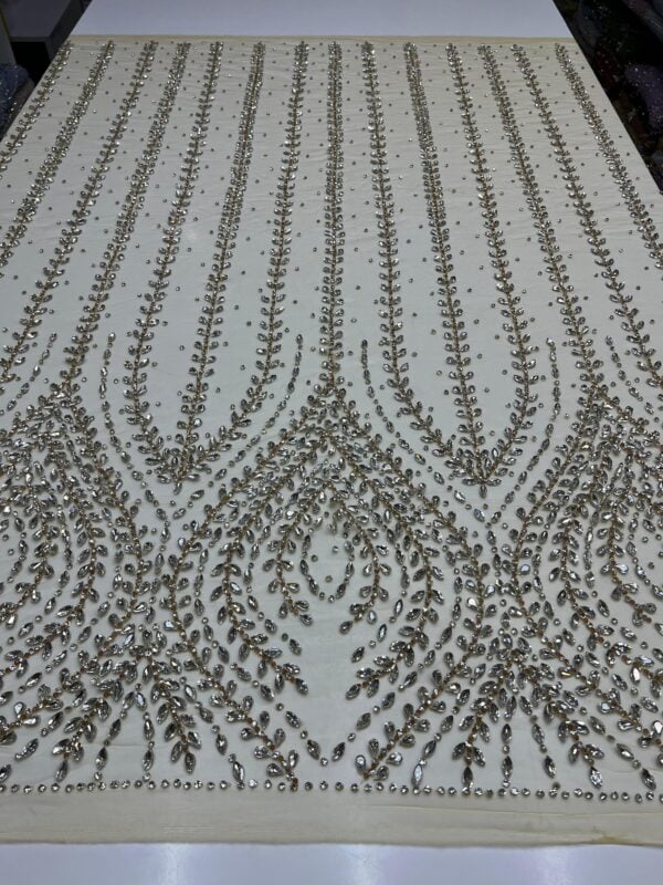 Crystal-Embellished Tulle