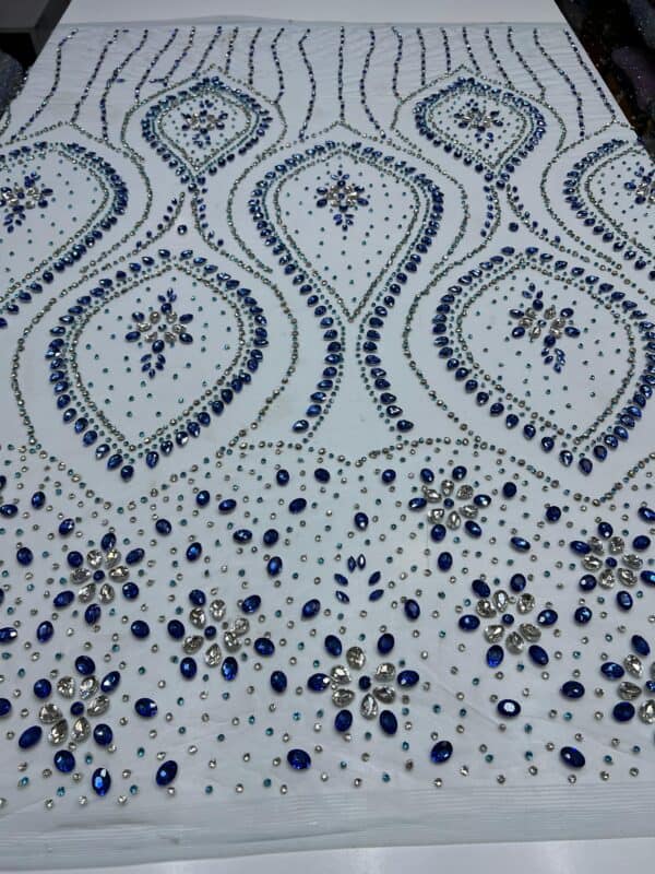 embellished luxury mesh