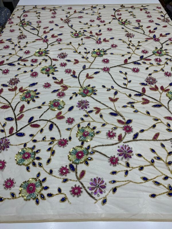 FLORAL BRIDAL FABRIC