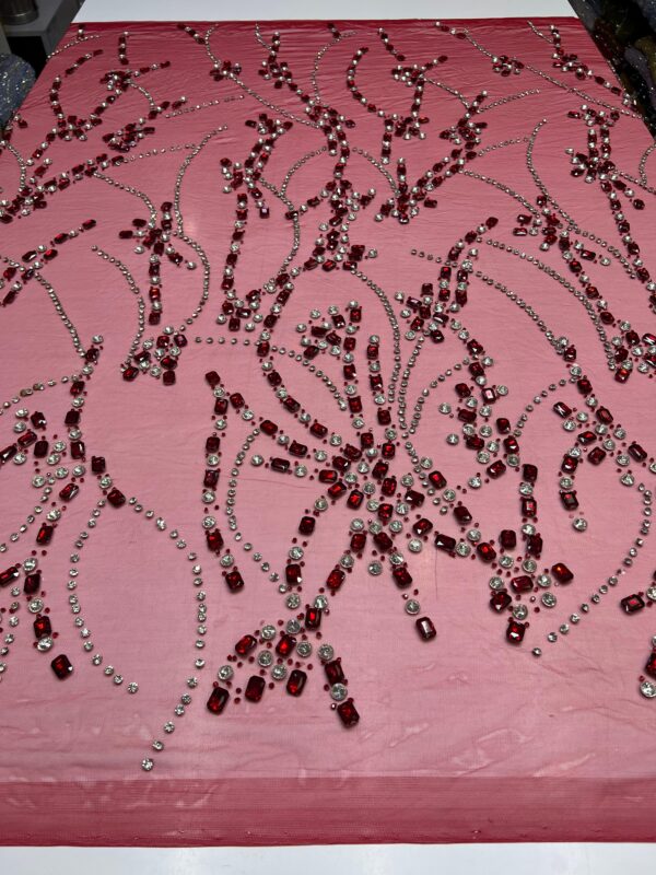 rhinestone mesh