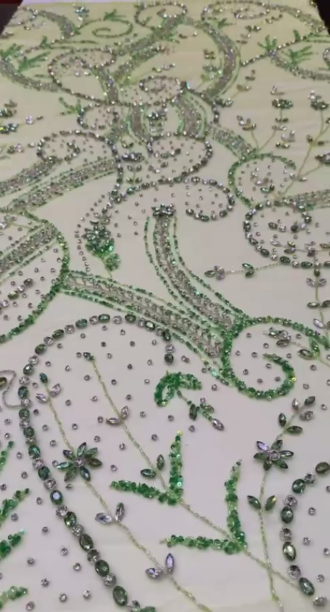 Crystal Floral Embellished