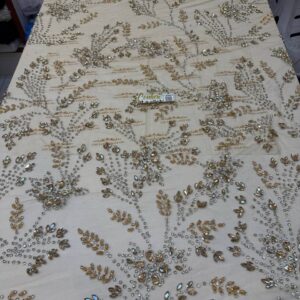 Luxury Embellished Lace Fabric -Sale Fabric Collection FS-SALE-011(4 YARDS)