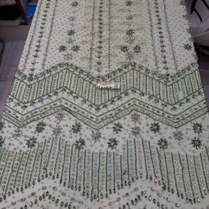 Luxury Embellished Lace Fabric -Sale Fabric Collection FS-SALE-012(4 YARDS)