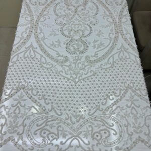White Crystal Fabric