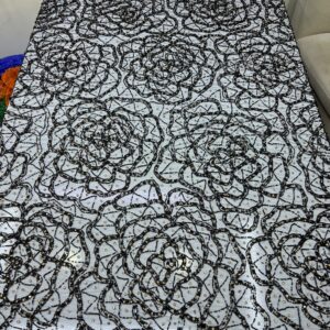 Black Luxury Hand Embellished