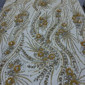 Gold and Silver Luxury Fabric