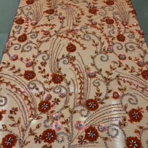 Orange Luxury Fabric