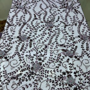 Lavender Luxury Lace Fabric